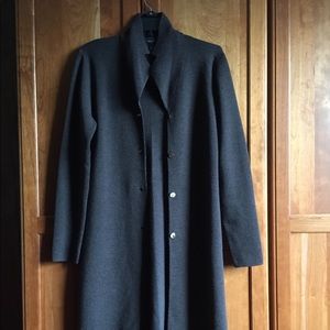 The limited Wool trench coat ( midi ) size 6/8
